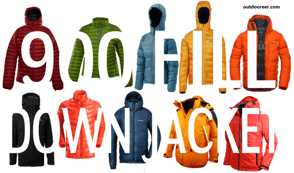 all 900 fill down jackets listed in the article