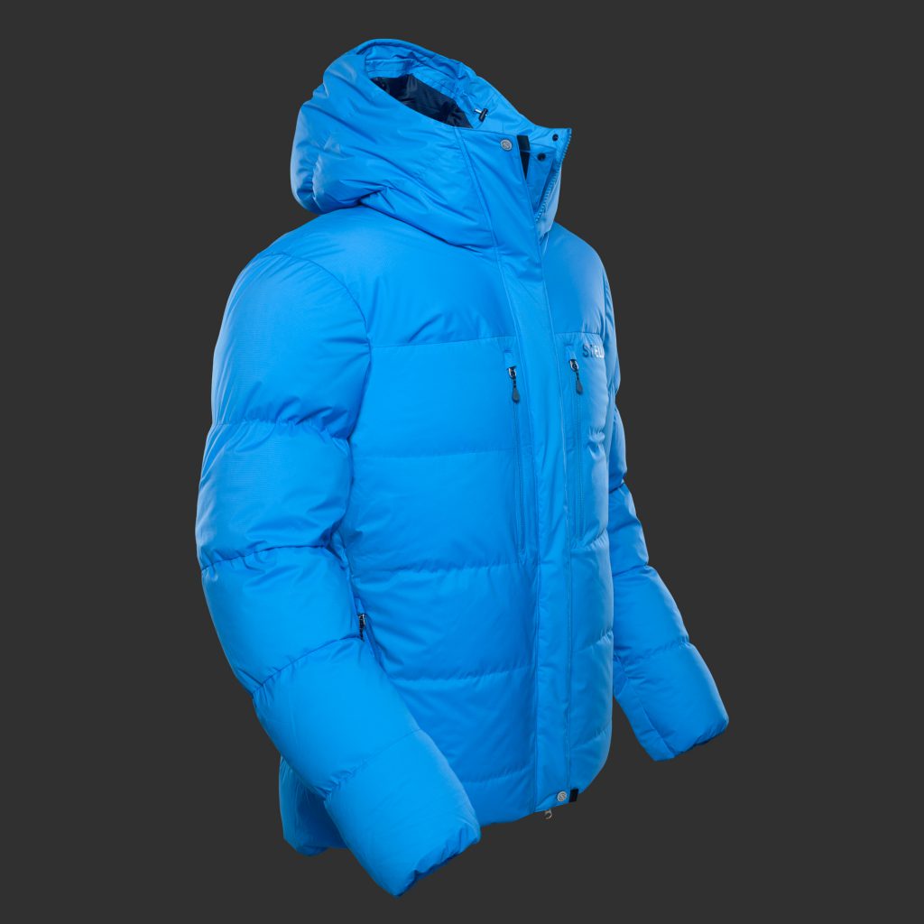 Stellar Equipment | Guide Expedition 900 fill Down Jacket - blue color