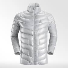 Mont Ultralight 900 fill down jacket front silver
