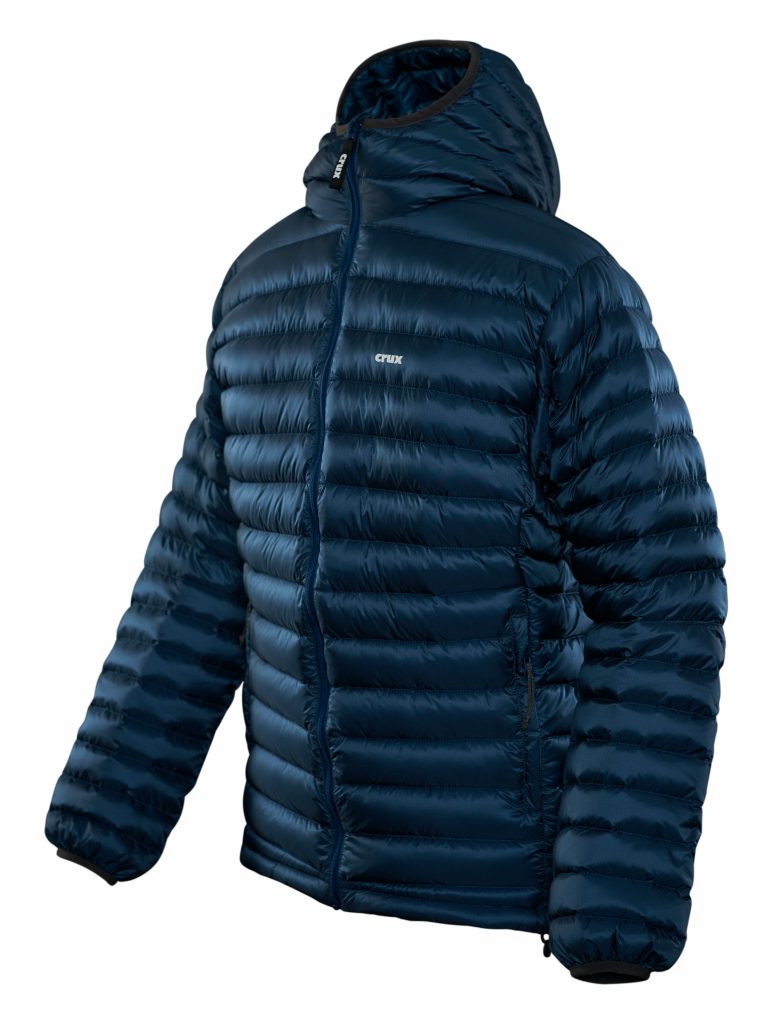 Crux | Halo 900 fill down jacket - blue color