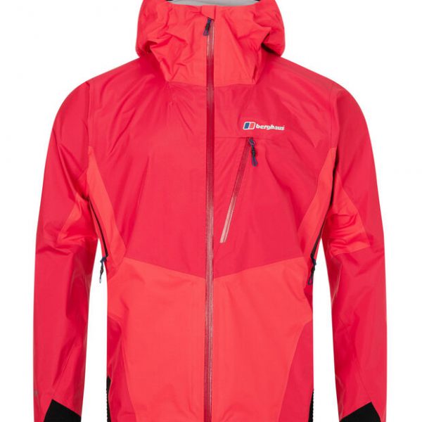 BERGHAUS - CHANGSTE WATERPROOF GORETEX JACKET - RED - FRONT