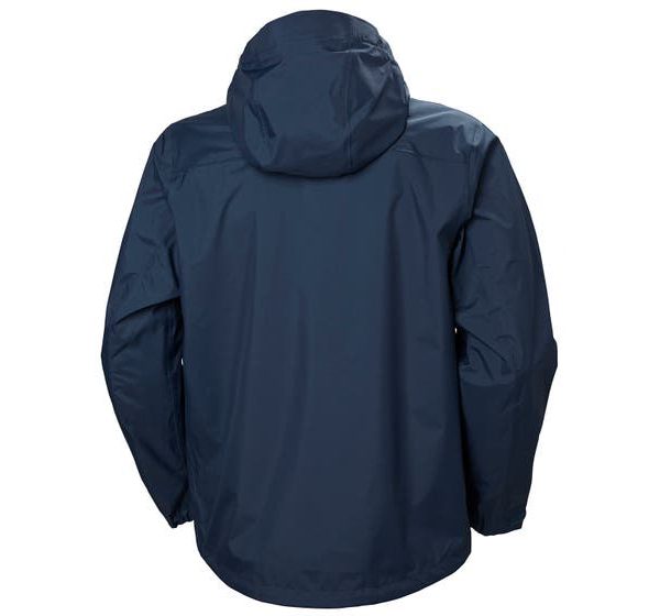 HELLY HANSEN - VANIR SLIDR JACKET - back - blue color - hiking