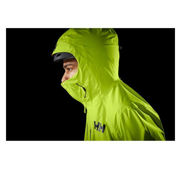 helly hansen - VERGLAS 3L SHELL JACKET - flue - hood