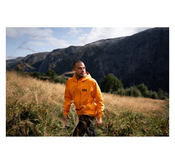 helly hansen - VERGLAS 3L SHELL JACKET - orange - outdoor