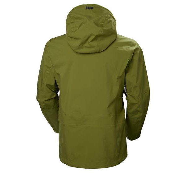 helly hansen - ODIN MOUNTAIN 3L SHELL JACKET - green back