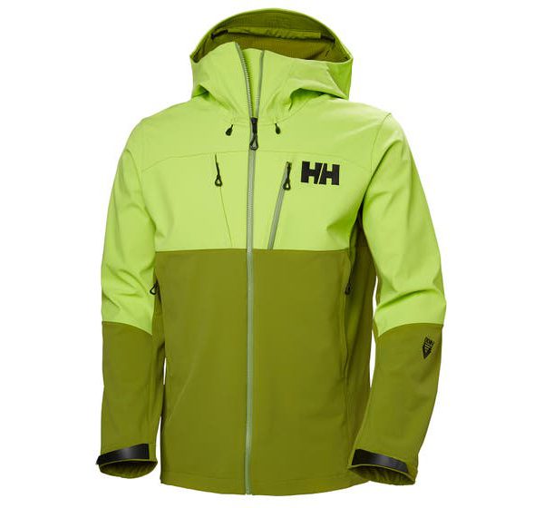 ODIN MOUNTAIN SOFTSHELL JACKET - wood green - front