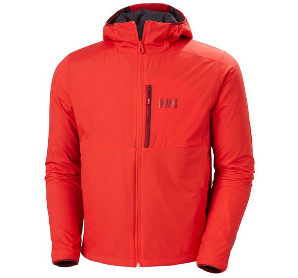 ODIN STRETCH HOODED LIGHT INSULATOR - alter red - front