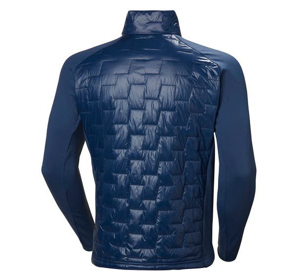 LIFALOFT HYBRID INSULATOR JACKET - back - navy