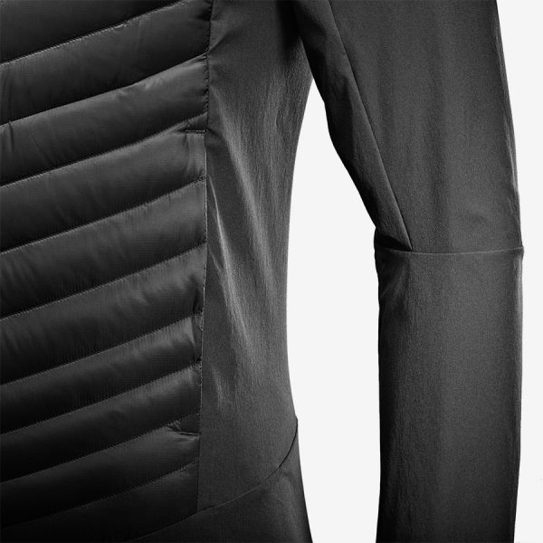 haloes down hybrid hoodie m