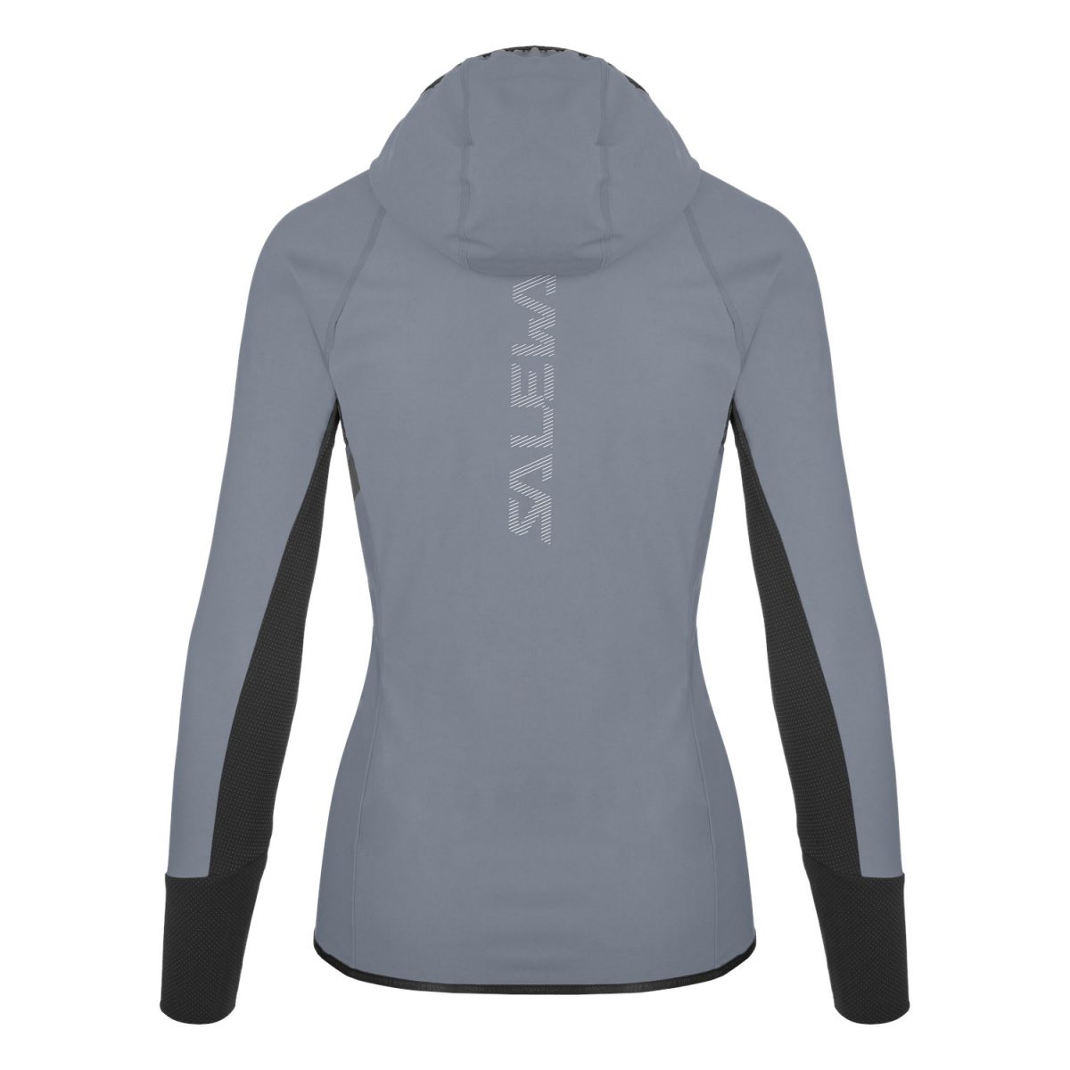 salewa AGNER DURASTRETCH DRY JACKET - women for mountain grey waterproof back